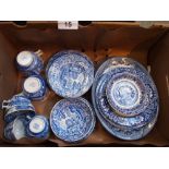 Sale Item:    BOX BLUE & WHITE WARE (AF)   Vat Status:   No Vat   Buyers Premium:  This lot is