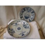 Sale Item:    2 KANGXI WALL PLATES (AF)   Vat Status:   No Vat   Buyers Premium:  This lot is