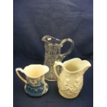 A collection of three jugs