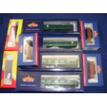 A collection of rolling railway stock to