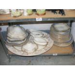 A quantity of dinnerware to include myott