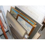 A quantity of framed and glazed pictures and prints