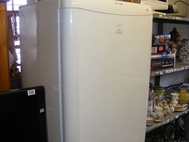 An indesit fridge freezer