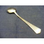 A WWII SS silver plated spoon