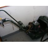 An ATCO electric ignition petrol rotary lawn mower