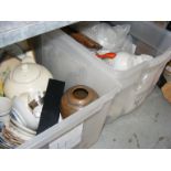 A large quantity of modern collectable ceramics and glassware