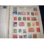 An album of world stamps