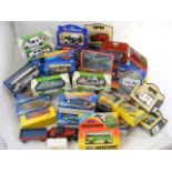 A large quantity of assorted diecast box