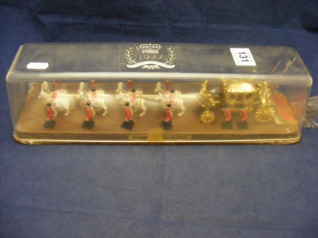 A boxed Model of the Royal State Coach