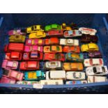 A quantity of Playworn Matchbox and Corg