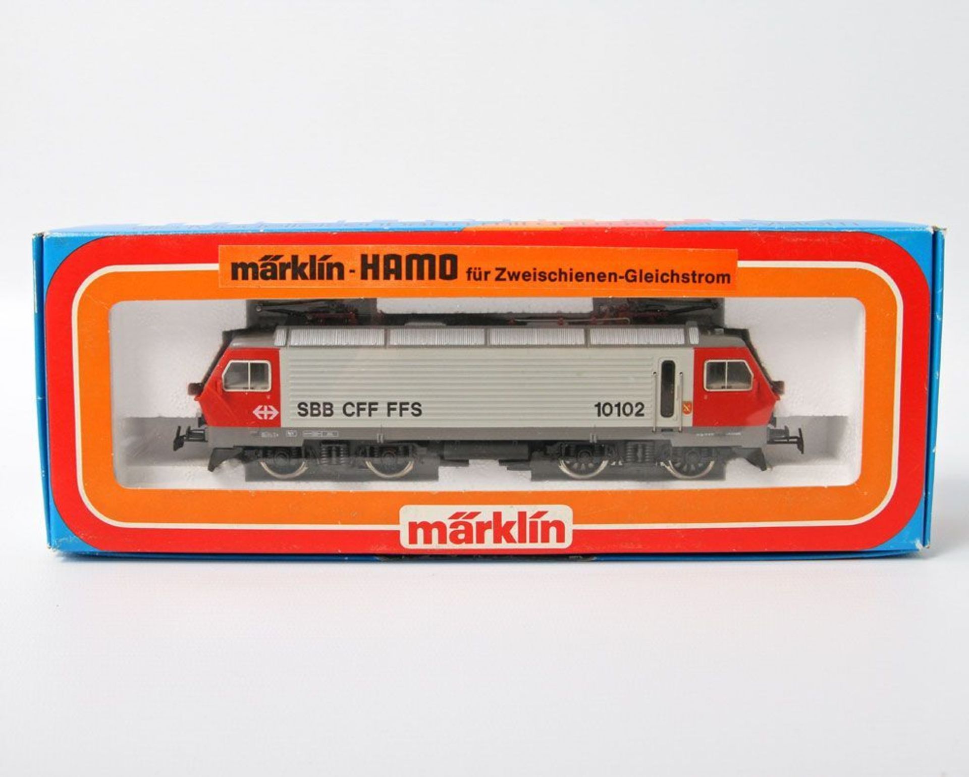 Opening: 24 EUR        MÄRKLIN HAMO 8323, E-Lok, Spur HO, gemarkt und bez. SBB CFF FFS 10102,