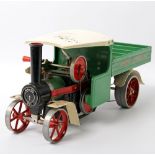 MAMOD "Steam Wagon" Modell-Truck, Blech, gemarkt, bezeichnet. Besch., L. ca. 39 cm