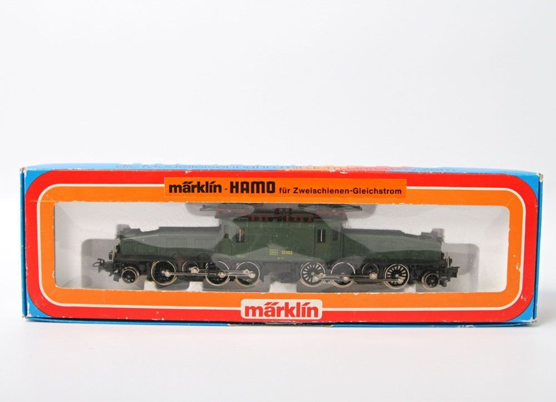 Opening: 50 EUR        MÄRKLIN HAMO 8356, Krokodil der SBB, Spur HO, gemarkt und bez. E-Lok 13302