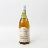 1 Flasche Sancerre, Le Grand Chemarin, 1980, Bernard Balland et Fils, 750ml.Aufrufpreis: 30 EUR