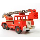 GAMA Feuerwehrauto, Mitte 20.Jh., gemarkt und bez. "GAMA 375", im Originalkarton, besch.Aufrufpreis:
