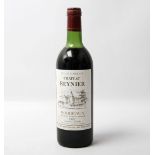 1 Flasche CHÂTEAU REYNIER, 1982. Bordeaux, 0,75l.