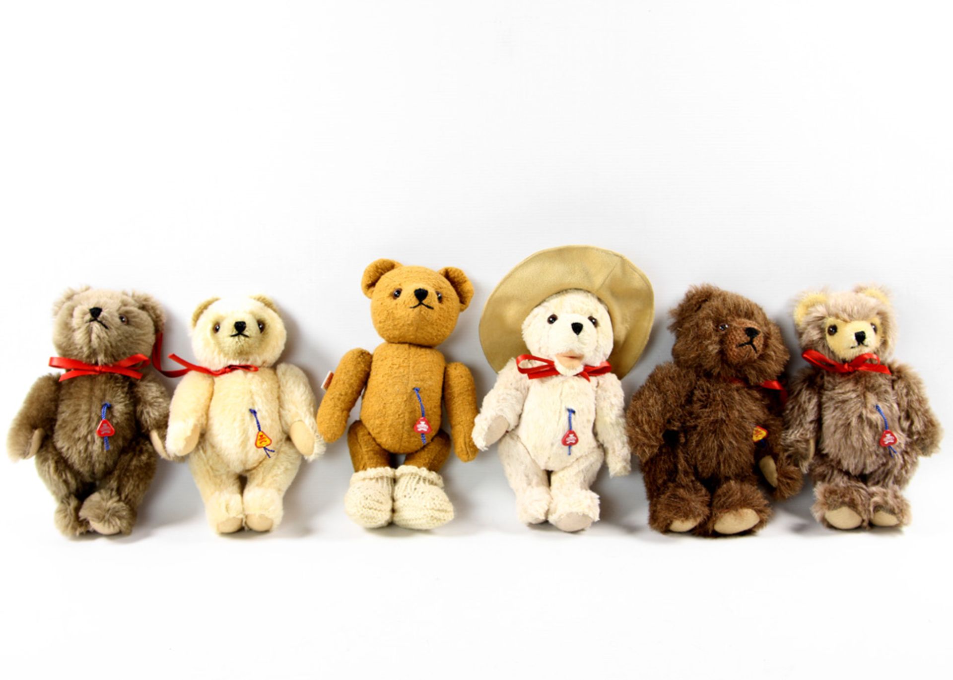 CLEMENS Konvolut Teddybären, 20.Jh., meist gemarkt. U.a. limitierte Auflage "The Ashton-Drake