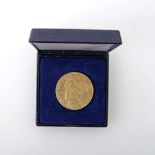 Goldmedaille Erwin Rommel - 333. Gold (getestet), ca. 6 g fein, ss    Aufrufpreis: 180 EUR