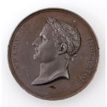 Medaille - Frankreich, Zinnmedaille 1804 von Galle auf die Krönungsfeierlichkeiten in Paris, Slg.