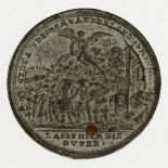 Medaille - Erzbistum Salzburg, Zinnmedaille o.J. (1732) auf die Salzburger Emigranten, Slg. Goppel
