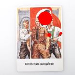 Postkarte - Propaganda III. Reich: Und ihr habt doch gesiegt! Offizielle Erinnerungspostkarte zum 9.