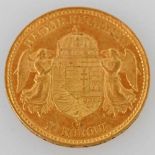 Österreich/Ungarn/GOLD - 10 Kronen 1909, Franz Joseph I., KB Kremnitz, ssAufrufpreis: 110 EUR