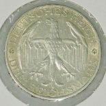 Dt. Reich - 3 RM 1929, Waldeck, ss+Aufrufpreis: 36 EUR
