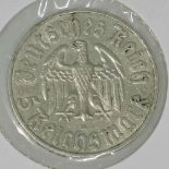 Dt. Reich - 5 RM Luther, 1933/A, ss.Aufrufpreis: 48 EUR