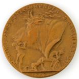 Götzmedaille 'Wohin bist du entschwunden O alte Kaiserherrlichkeit - 9. November 1918',