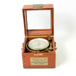 A. Lange & Söhne - Marine-Chronometer, Kal. 100, Werk-Nr. 2309, Käufer VEB Volkswerft Ernst