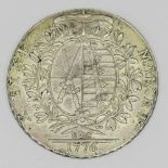 Sachsen - Konventionstaler 1776 E.D.C., Dresden, Buck 141 d, Davenport 2690, vzAufrufpreis: 55 EUR