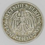 Weimarer Republik - 5 Reichsmark 1932 A Eichbaum, J. 331, sehr schönAufrufpreis: 45 EUR