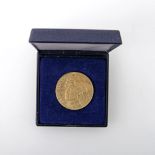 Goldmedaille Erwin Rommel - 333. Gold (getestet), ca. 6 g fein, ssAufrufpreis: 180 EUR