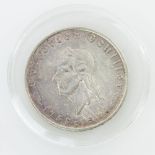 Dt. Reich - 5 RM 1934/F, Schiller, ss.Aufrufpreis: 90 EUR