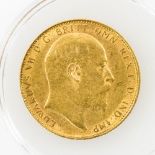GB - Souverein Edward VII, 1904, GOLD, 8 Gramm, ssAufrufpreis: 230 EUR