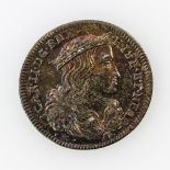 Italien/NEapel - Tari 1691/AG - A - IM, König von Spanien und Neapel, ORIGINALPRÄGUNG, CNI Vol.