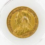 GB - Souverein Victoria, 1894, GOLD, 7,93 Gramm, ssAufrufpreis: 220 EUR