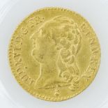 Frankreich - Lous dór 1787, Ludwig XVI, GOLD, 7,65 Gramm, Lille, ss/leicht jutiert.Aufrufpreis: