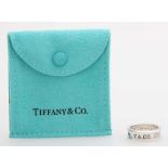 Opening: 120 EUR        TIFFANY "1837" schöner Ring aus Sterling-Silber, Gr. 55. BESTER ERHALT!!T&