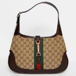 Opening: 300 EUR        GUCCI hochaktuell Hobobag. SEHR GUTER ERHALT!! Fronten textil in GUCCI-