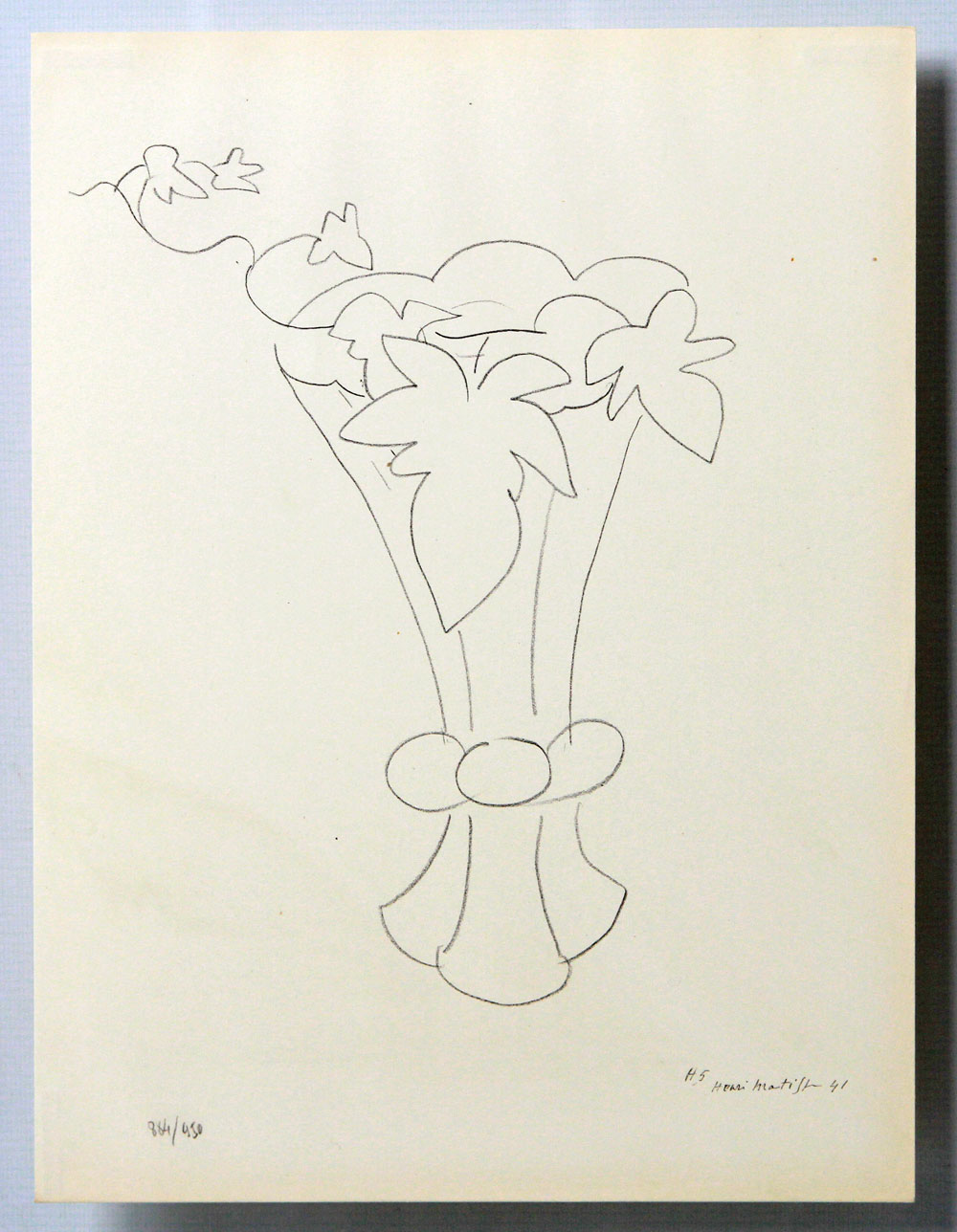 Nach MATISSE, HENRY (1869-1954) Limited Edition Lithographie von 950 Exemplaren, Motiv 'H 5' nach