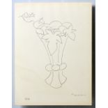 Nach MATISSE, HENRY (1869-1954) Limited Edition Lithographie von 950 Exemplaren, Motiv 'H 5' nach