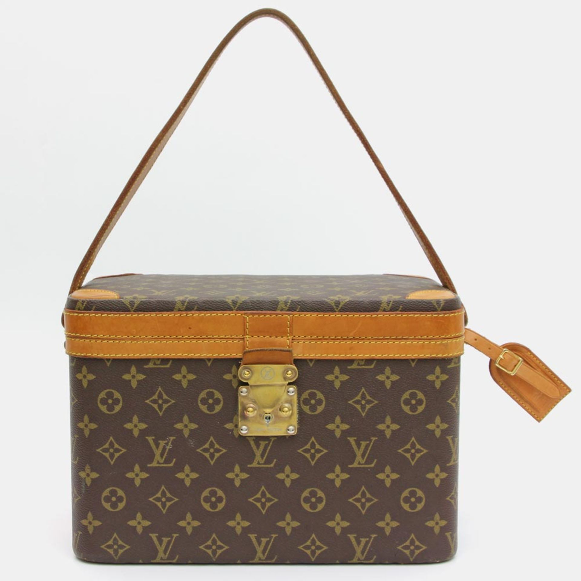 LOUIS VUITTON VINTAGE edler Kosmetikkoffer aus der Stratos Serie. NICHT MEHR ERHÄLTLICH!! Monogram