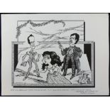 William ""Bill"" Hewison, original cartoon, Tess of the D'Urbervilles, Savoy, Times 12 November