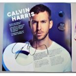 Calvin Harris, Capital FM Summertime Ball programme signed to inside by Calvin Harris