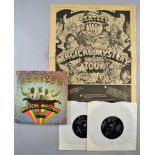 The Beatles, The Magical Mystery Tour, Mono EP MMT-1, with discs & an advert from New Musical