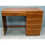 Art Deco walnut desk