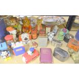 Collection of money boxes