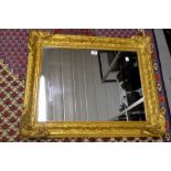 19th Century style gilt framed mirror