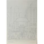 Two L. S. Lowry monochrome limited edition prints,